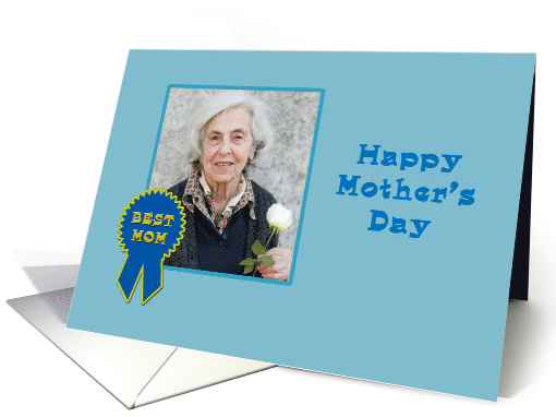 Mother's day photo card for best mom card (891531)