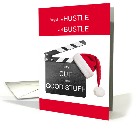 Cut to the Good Stuff Movie Themed Holiday card (1585748)