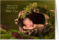 Birthing Team Thank You Brave New World card