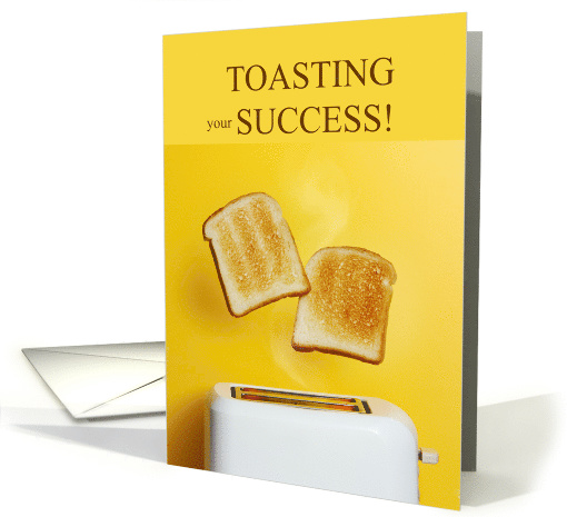 Promotion Funny Congratulations Toaster Toasting card (1647976)