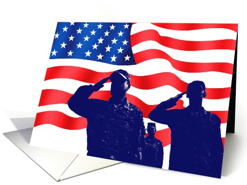 Happy Armed Forces Day. Patriotic Design card (1083448)