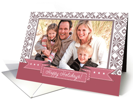 Happy Holidays From Our Home to Yours. Christmas Photo card (1333304)