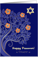 Happy Passover from Our Home to Yours. Blossom Tree card