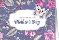 Happy Mother’s Day Butterflies and Flowers card