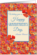 Custom Front Grandparents Day Icelandic Poppies Blank Inside card