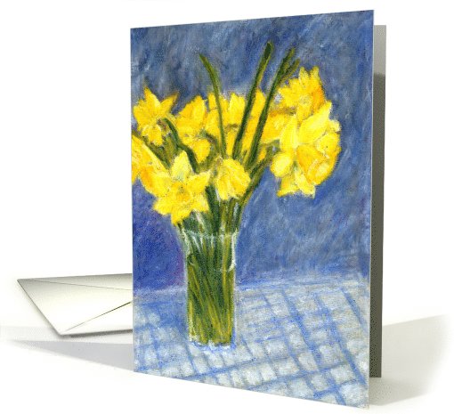 St David's Day Daffodils card (537724)