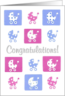 New Babies Congratulations Card