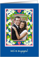 Engagement Announcement Photo Card - Save the Date card
