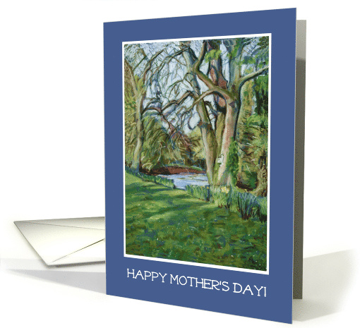 For Mother's Day with Riverbank in Early Spring card (883015)