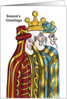 Three Kings / Wisemen - Christmas card