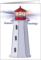 Lighthouse - Christmas card