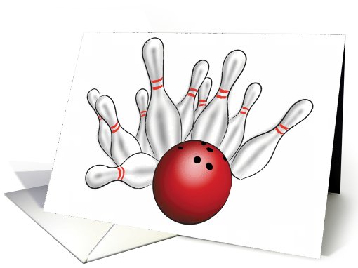 Bowling card (539909)