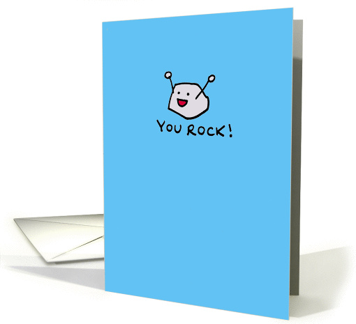 Happy Valentine's Day - You Rock! card (1015451)