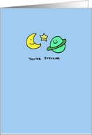 You’re Stellar - Blank Inside card