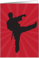 Martial Arts Red card