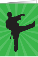 Martial Arts Green card