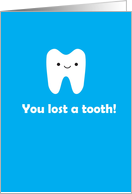 Lost Tooth card