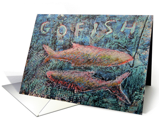 Go Fish - blank inside card (1307242)