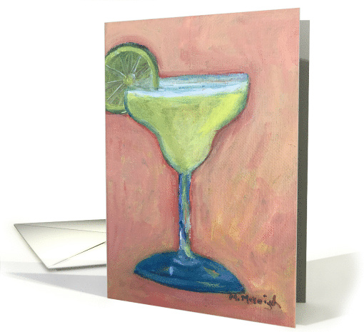 Margarita cocktail Cheers card (1754288)