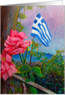 Rose Of Greece card