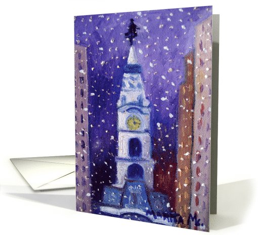 Winter In Philly card (549444)