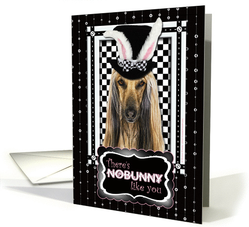 There's NoBunny Like You Easter Card - Afghan card (899204)