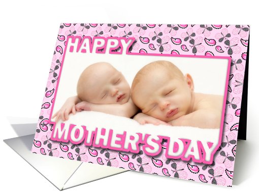 Mother's Day Cut Out Photo Card - Butterflies card (914638)