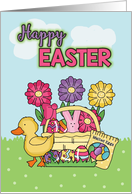 Easter Ducky card