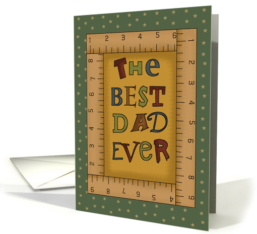 The Best Dad ever! card (554527)