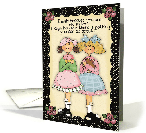 Sisters-Dysfunctional card (555179)