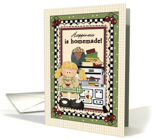 Happiness is homemade card (564227)