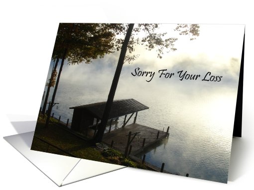 Sorry For Your Loss - Lake card (663570)
