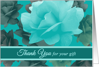 Thank You Wedding Gift Beautiful Vintage Style Roses card