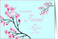 Friend Mother’s Day Cherry Blossoms Humbird card