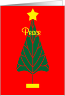 From Our House To Yours Christmas Peace card