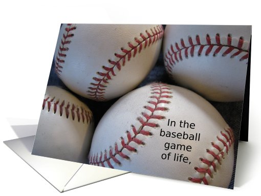 Birthday--baseball game card (560161)