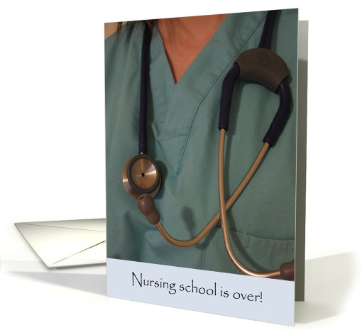 Congratulations--Nursing School Graduation card (581858)