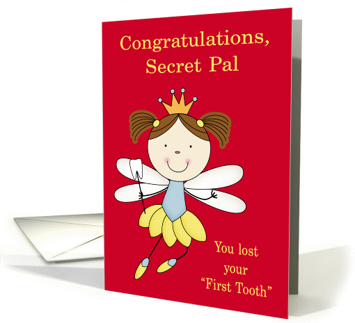Congratulations to Secret Pal, Losing first tooth, girl... (1188552)