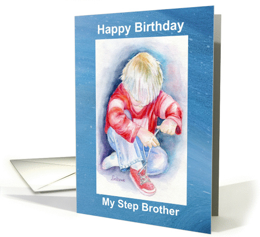 Step Brother's Birthday card (862652)