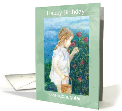 Granddaughter's Birthday, Chosen Blossom, Young Girl... (862697)
