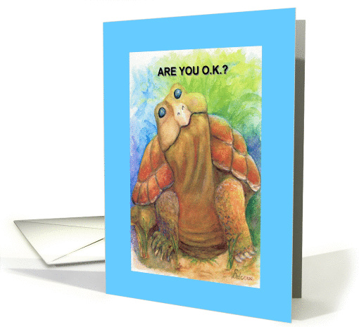 Are You O.K.?, Thinking of you card (883466)