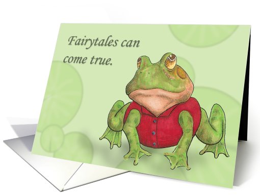 Love Fulfills Fairytales card (587179)
