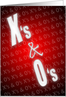 I Love You X’s & O’s card