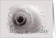 Shell Birthday card