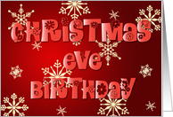 Birthday on Christmas Eve Cards from Greeting Card Universe