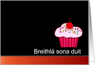 Irish Happy Birthday - Breithl sona duit card