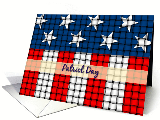 Patriot Day - U.S. Flag card (910479)