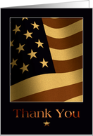 Thank You - Military card