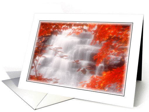 Nature -  Waterfall card (592051)