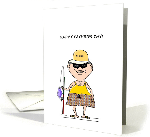 Happy Father's Day Fishing card (1437696)